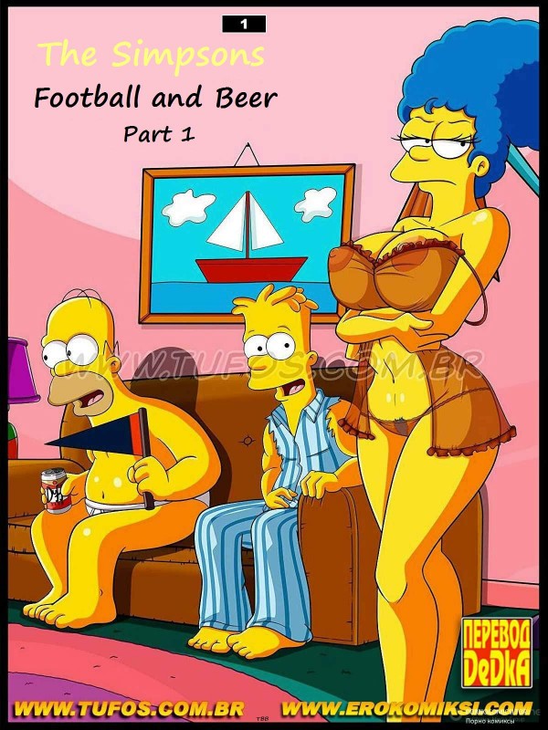 The Simpsons - Beer and Football - Chapter 1 Porn Comic