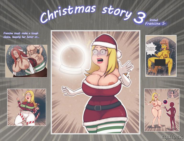 Cydlock - Christmas Story 3: Limited Francine (American Dad) Porn Comic