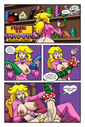 Doomington - Peach vs the Shroobs Porn Comic